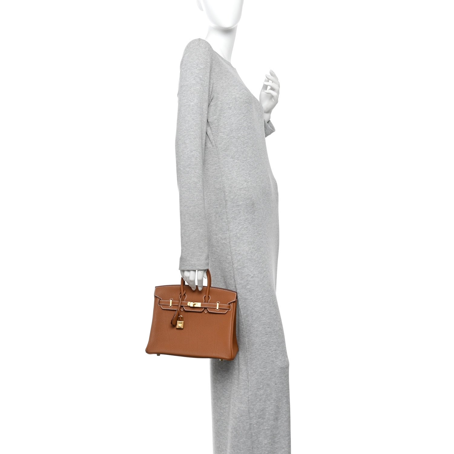Togo Birkin 25  Gold