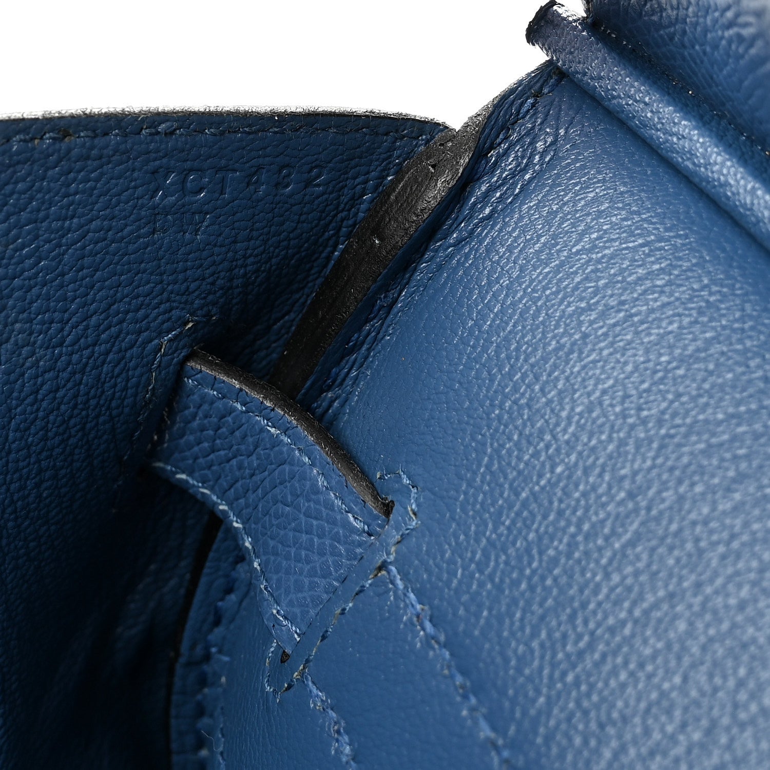 Epsom Birkin 35 Bleu Agate