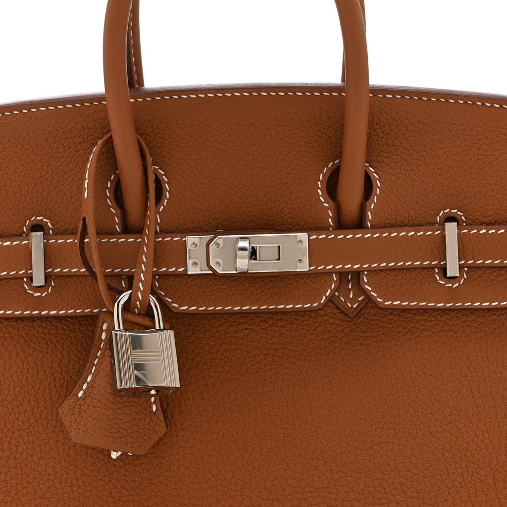 Togo Birkin 25 Gold