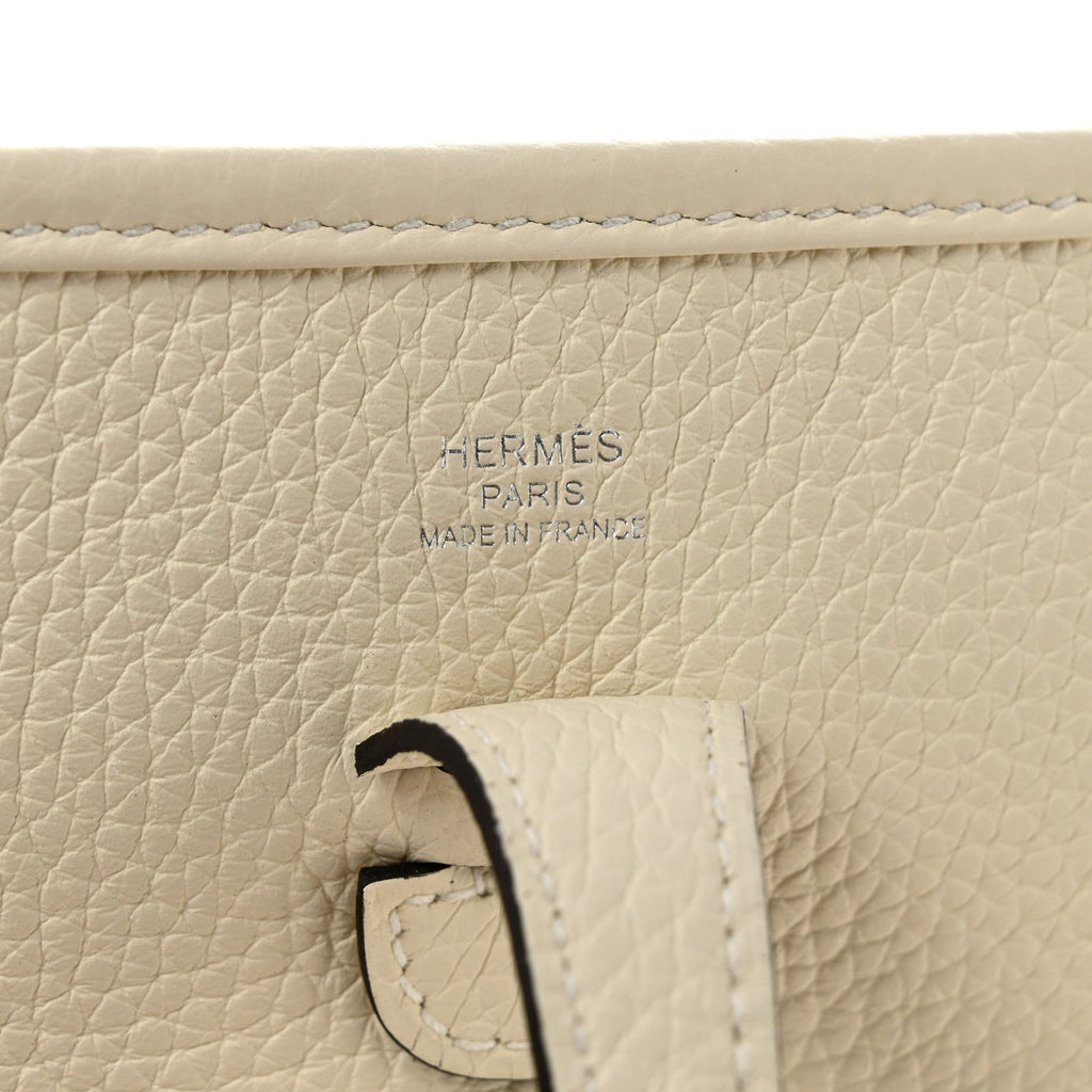 Taurillon Clemence Evelyne 23 Poche III Cream