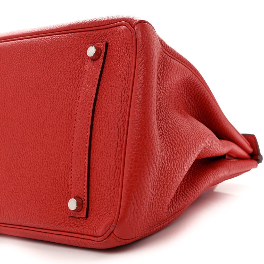 Togo BIRKIN 35 Rouge Casaque
