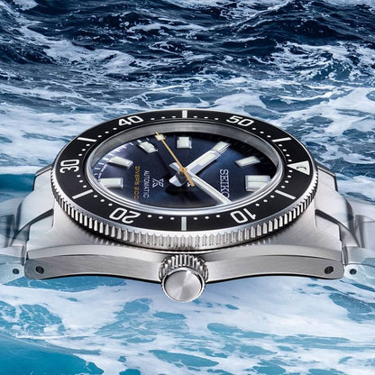 Seiko Prospex Automatic 1965 Dive 55th Anniversary Limited Edtion Blue Dial Silver Steel Strap Watch For Men - SPB149J1