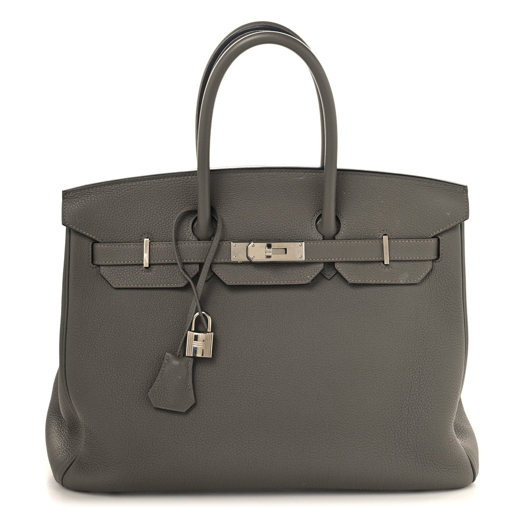 Togo BIRKIN 35 Gris Meyer