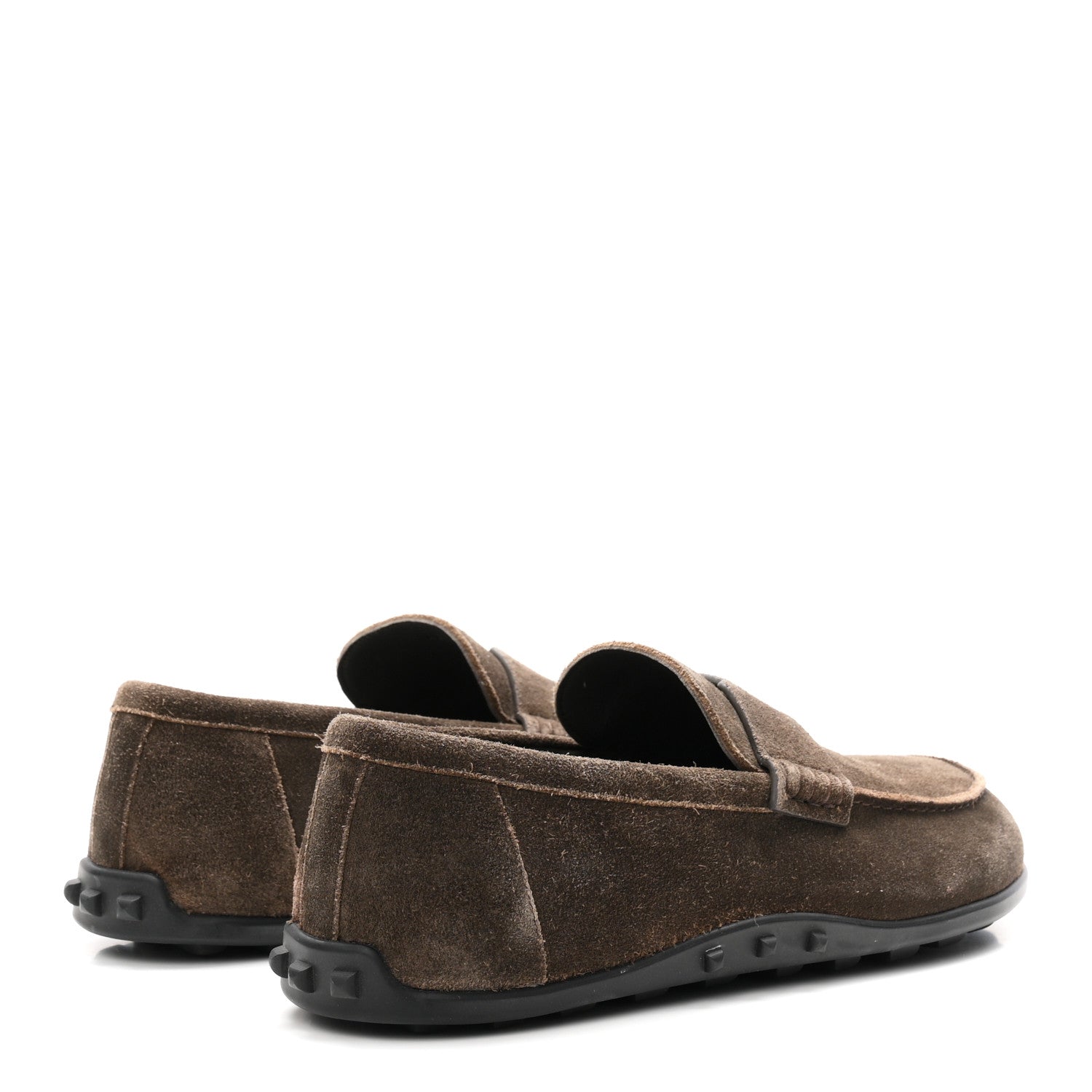 Suede Calfskin Mens Lazy Loafers 42 Ecorce