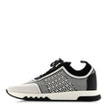 Knit Bi-Color Womens Addict Sneakers 37 Black White