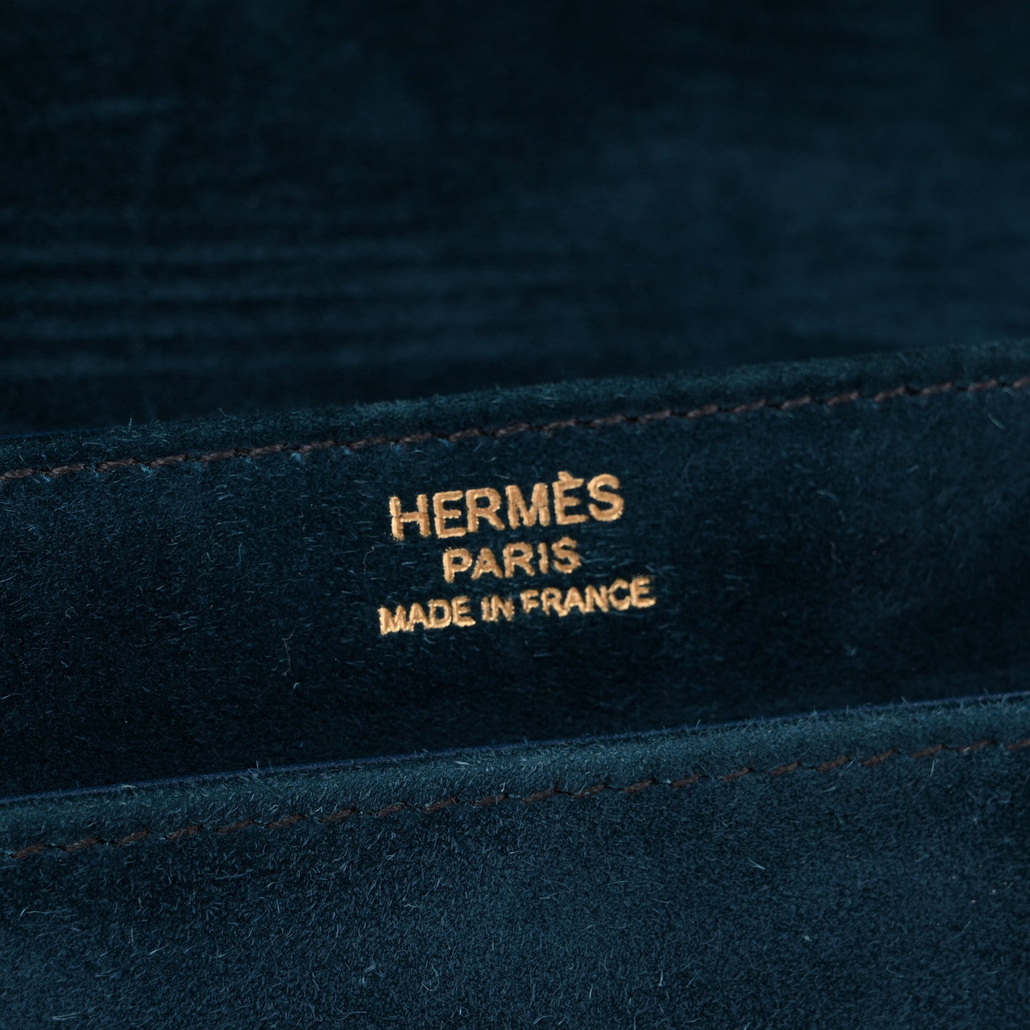 Veau Doblis Verrou Clutch Bleu Ocean