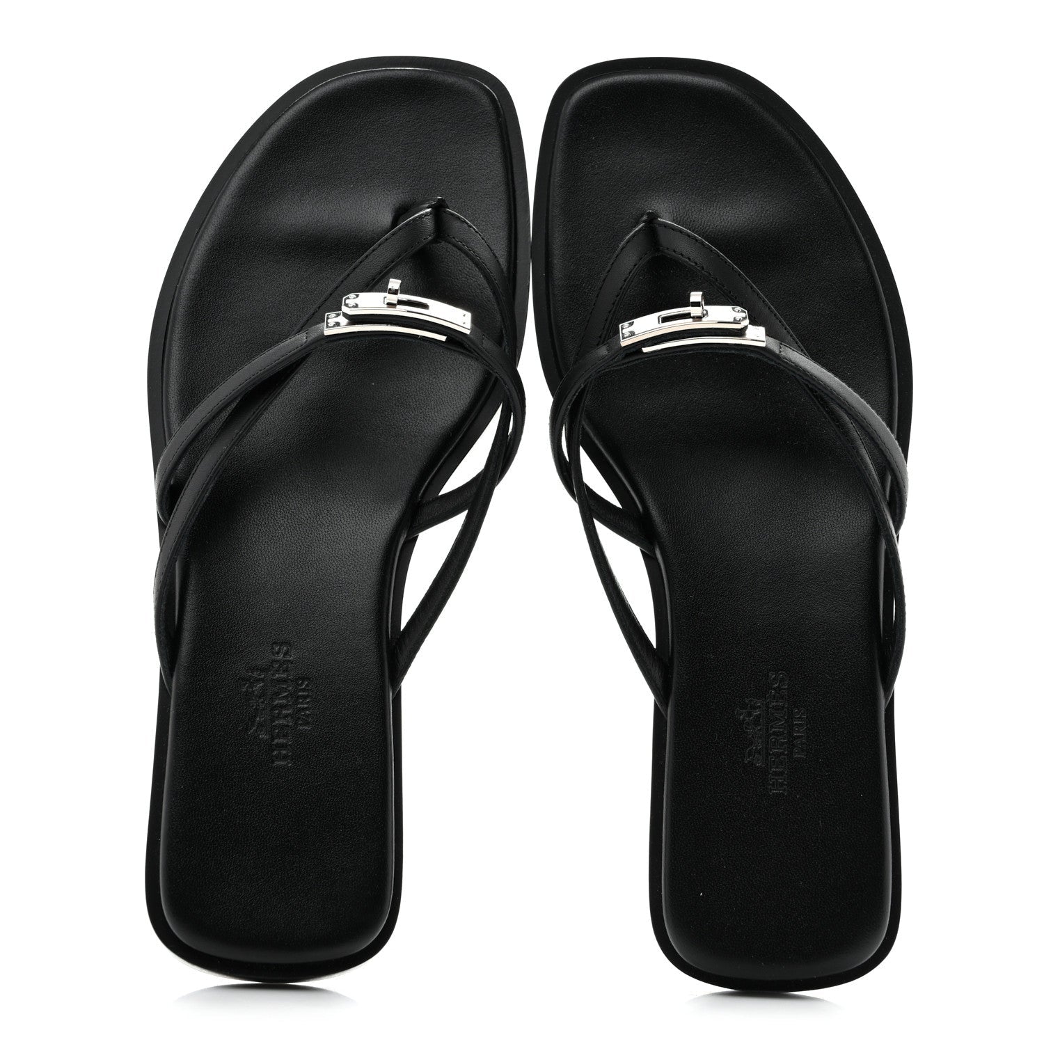 Calfskin Miss Sandals 35 Black