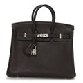 Togo Birkin 25 Chocolate