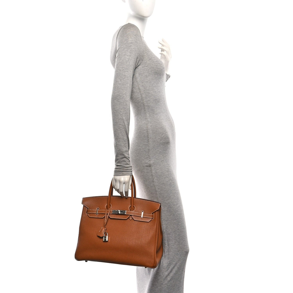 Togo Birkin 35 Gold