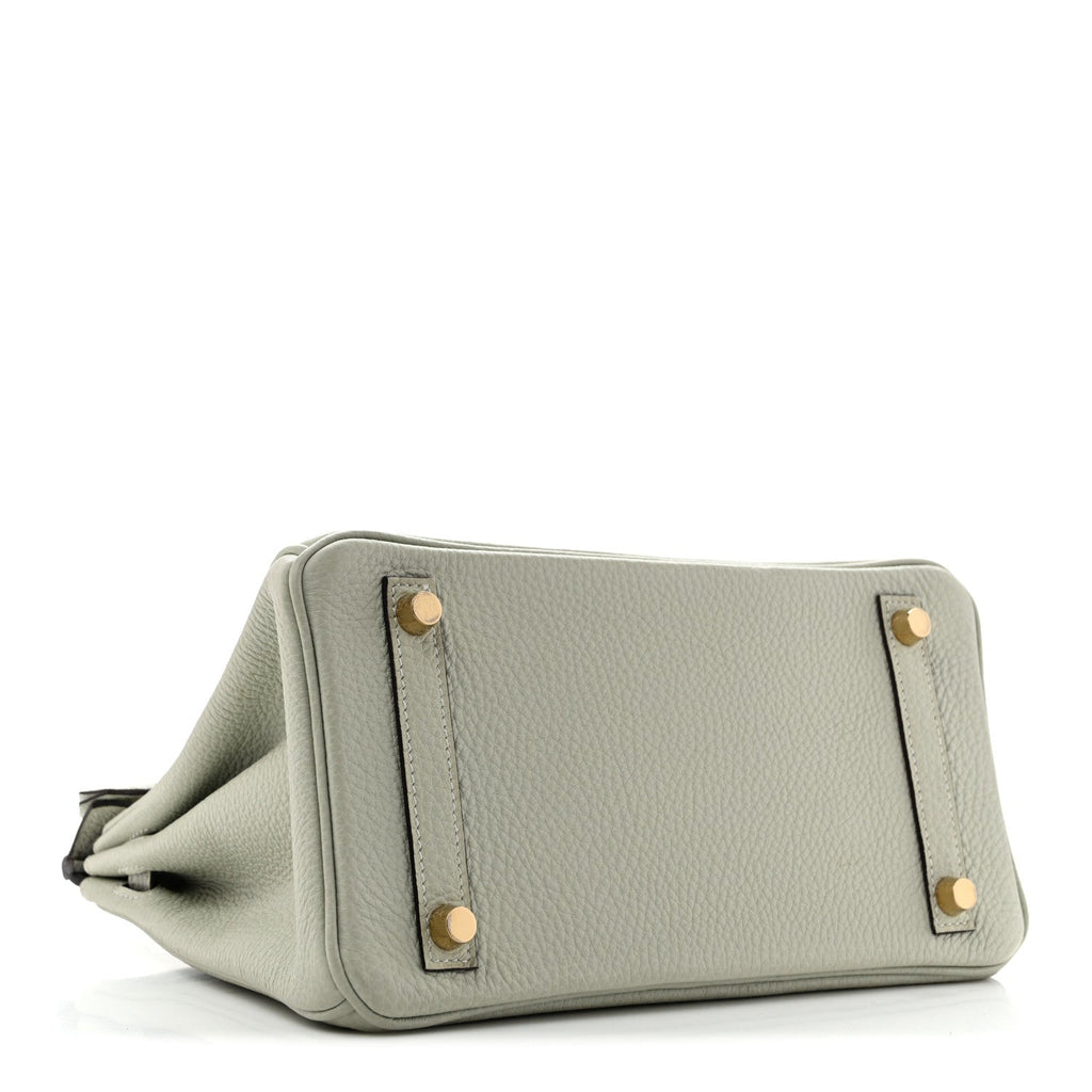 Togo Birkin 25 Gris Neve