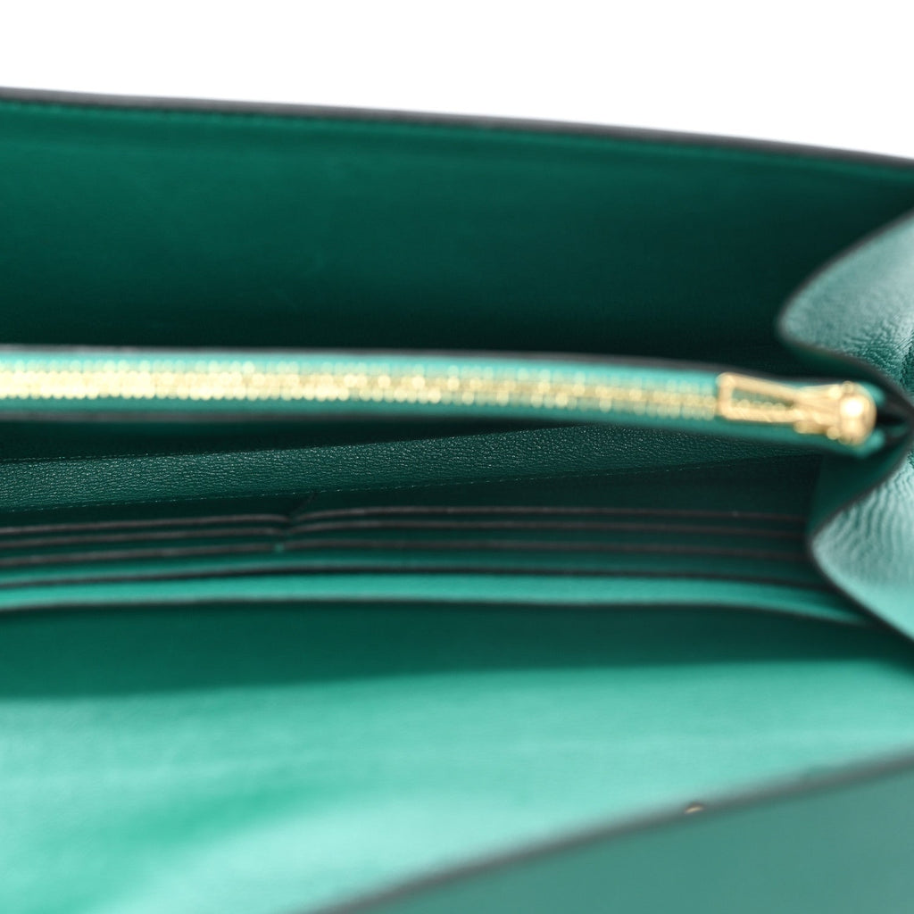 Epsom Constance Long To Go Wallet Vert Verone