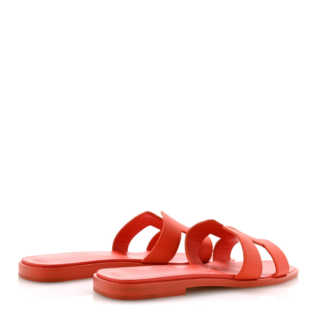 Epsom Oran Sandals 36 Orange Poppy