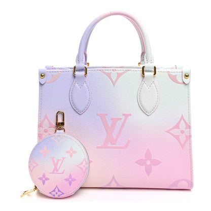 Monogram Giant Spring In The City Onthego PM Sunrise Pastel