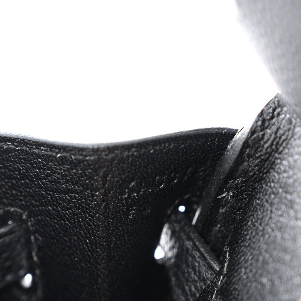 Togo Birkin 25 Black