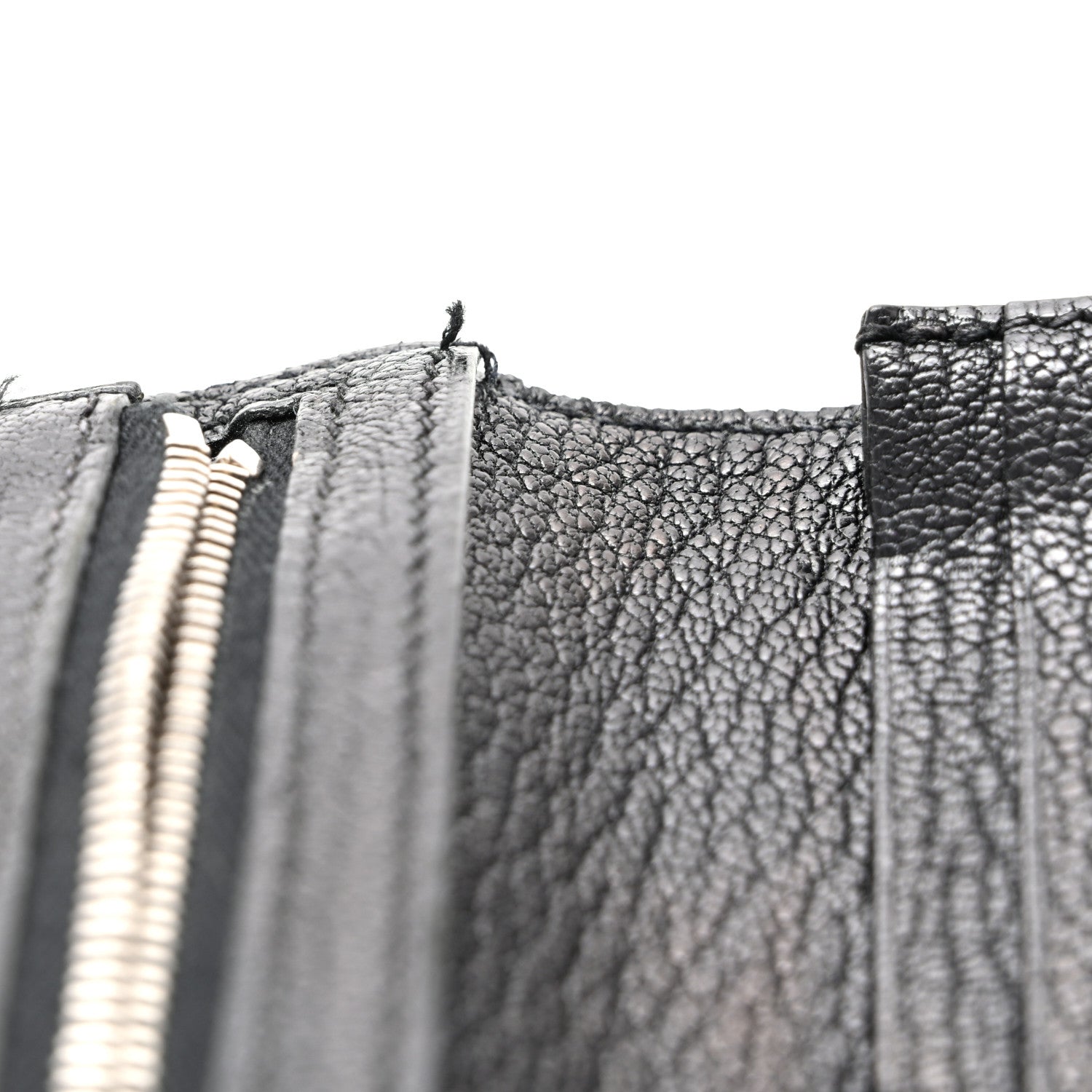 Chevre Mysore Bearn Gusset Wallet Black