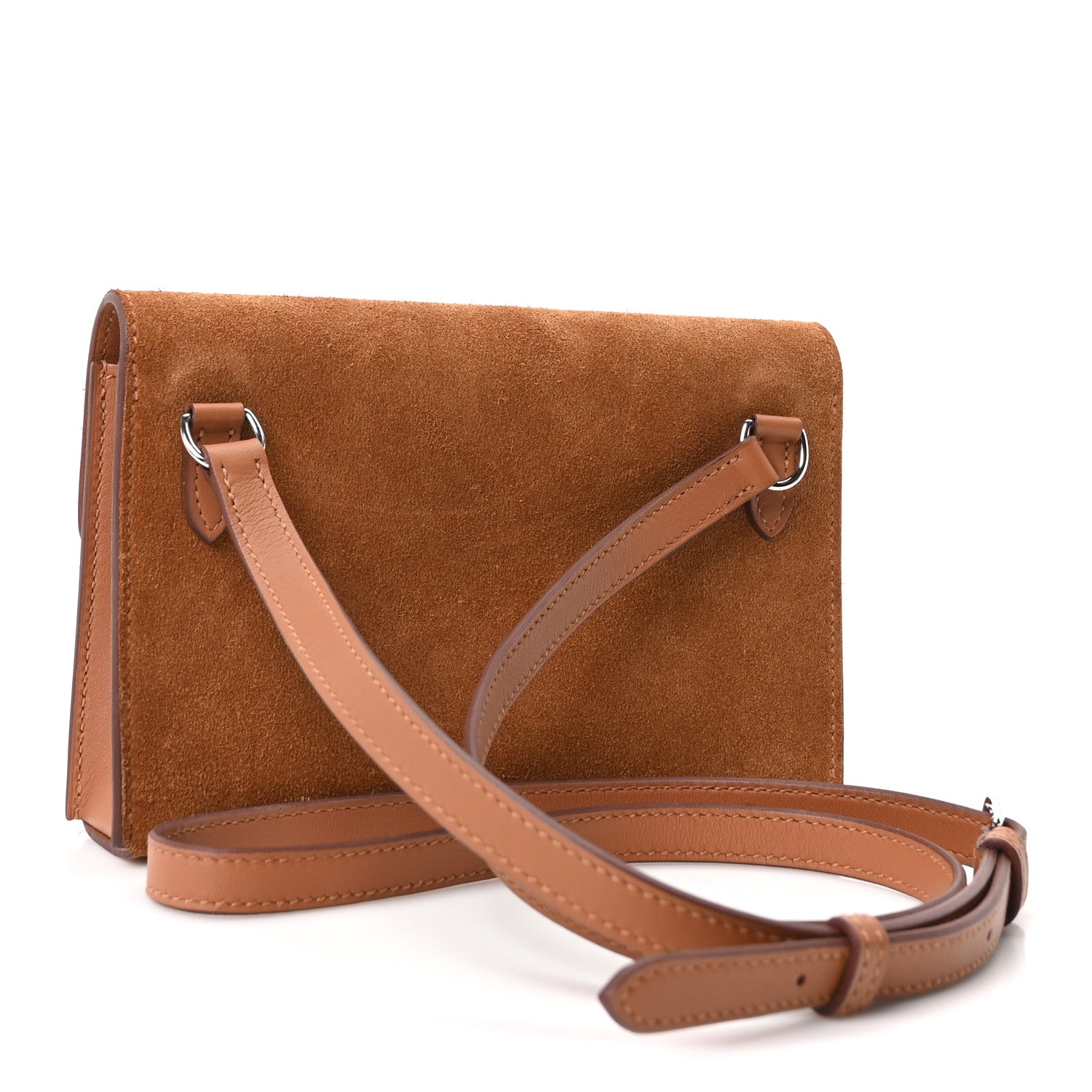 Veau Grizzly Swift Hermesnap Wallet Sesame