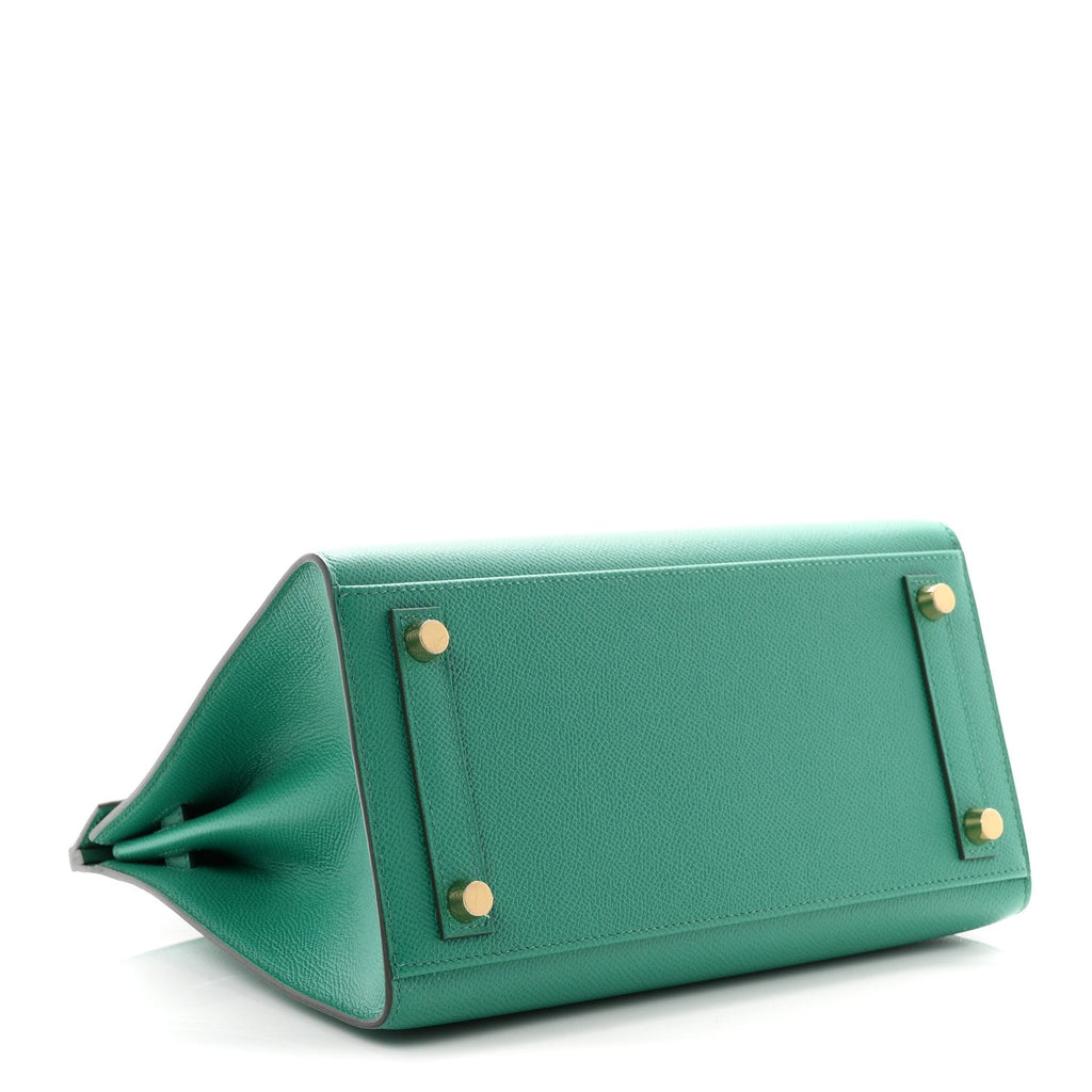 Epsom Birkin Sellier 25 Vert Jade