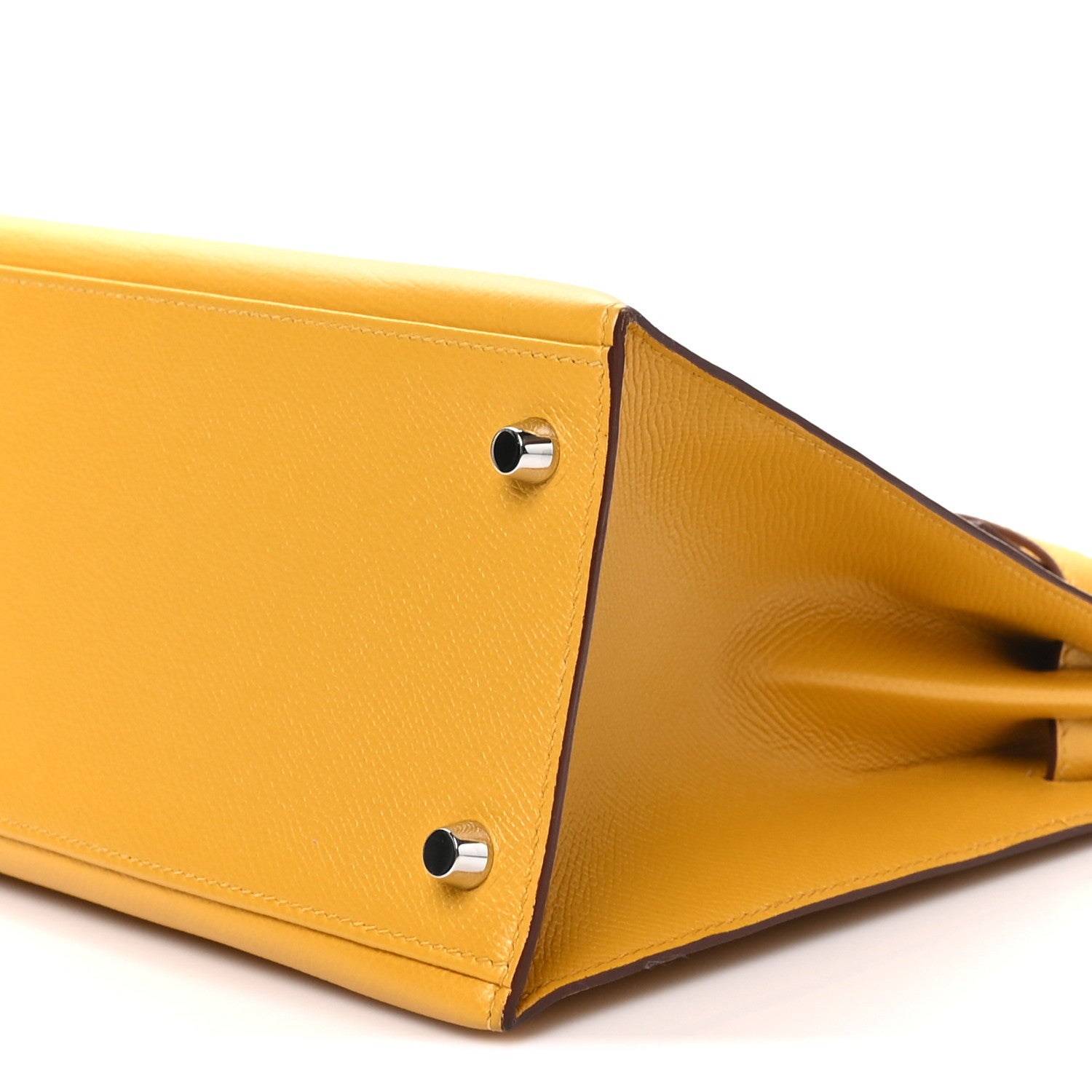 Epsom Kelly Sellier 28 Jaune Ambre