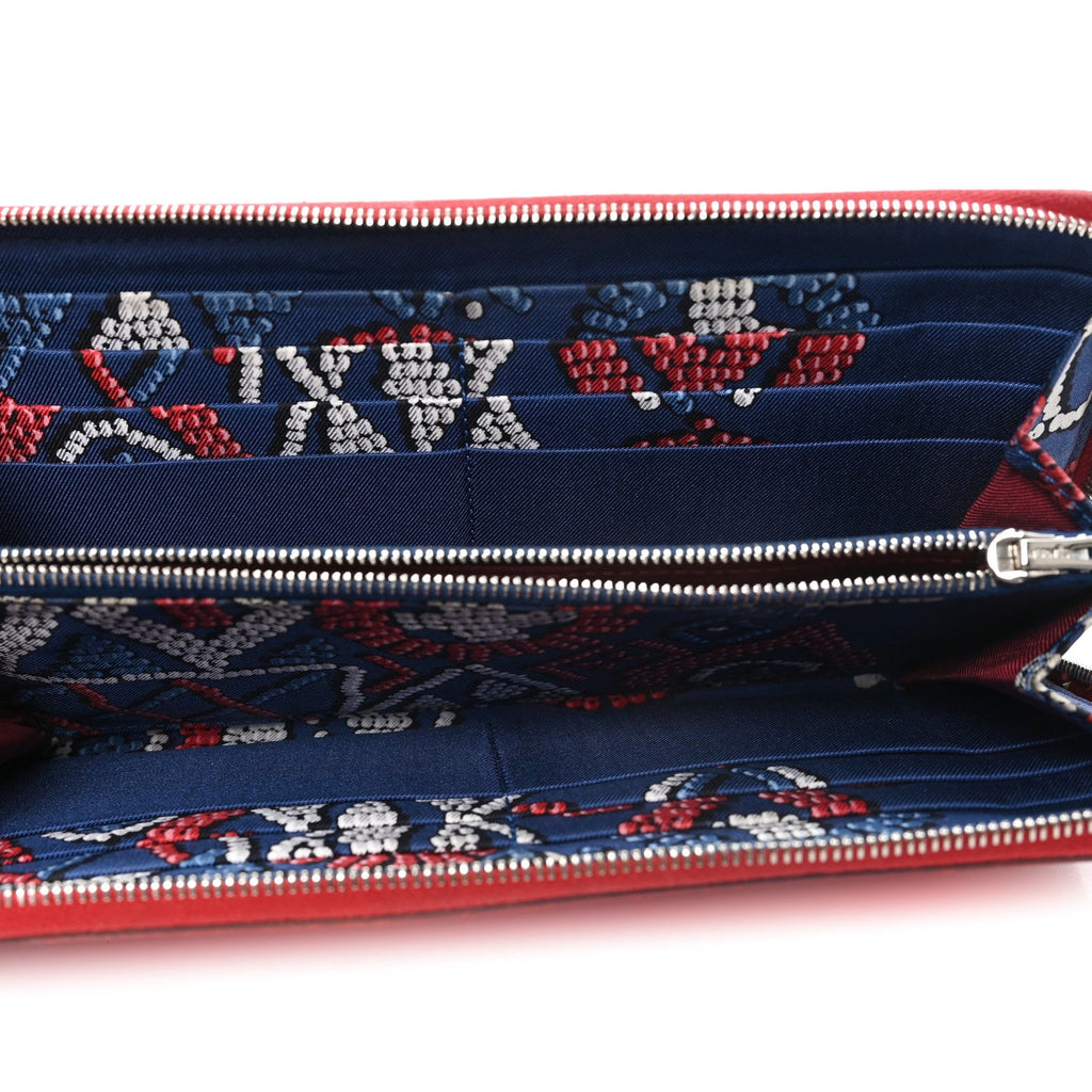 Epsom Silk'In Wallet Rubis