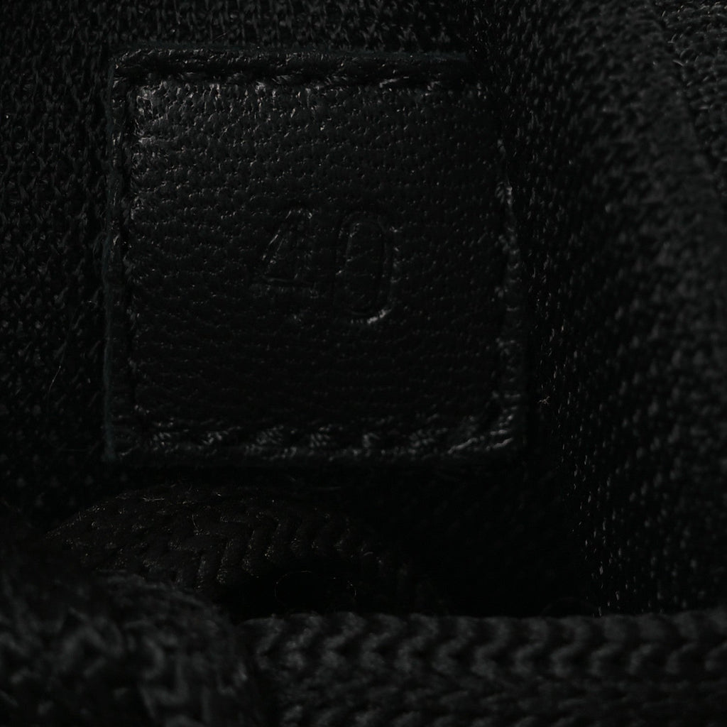 Technical Knit Suede Heros Sneakers 40 Black