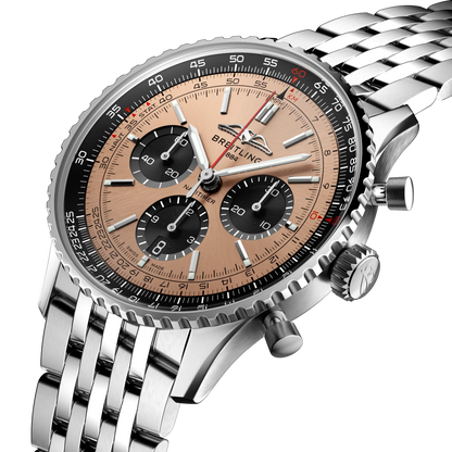Breitling Navitimer Chronograph Stainless Steel Men's Watch AB0138241K1A1