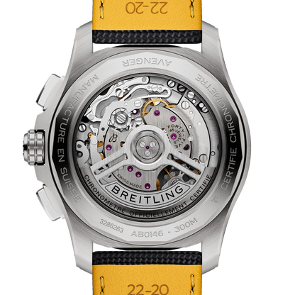 Breitling Avenger B01 Chronograph 42 Steel Men's Watch AB0146101B1X1