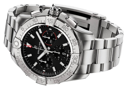 Breitling Avenger B01 Chronograph 44 Black Dial Men's Watch AB0147101B1A1