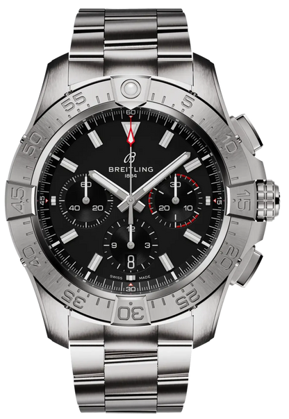 Breitling Avenger B01 Chronograph 44 Black Dial Men's Watch AB0147101B1A1
