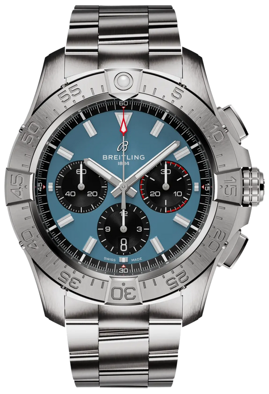 Breitling Avenger B01 Chronograph 44 Blue Dial Men's Watch AB0147101C1A1