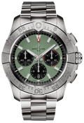Breitling Avenger B01 Chronograph 44 Green Dial Men's Watch AB0147101L1A1