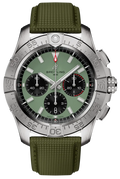 Breitling Avenger B01 Chronograph 44 Green Dial Men's Watch AB0147101L1X1