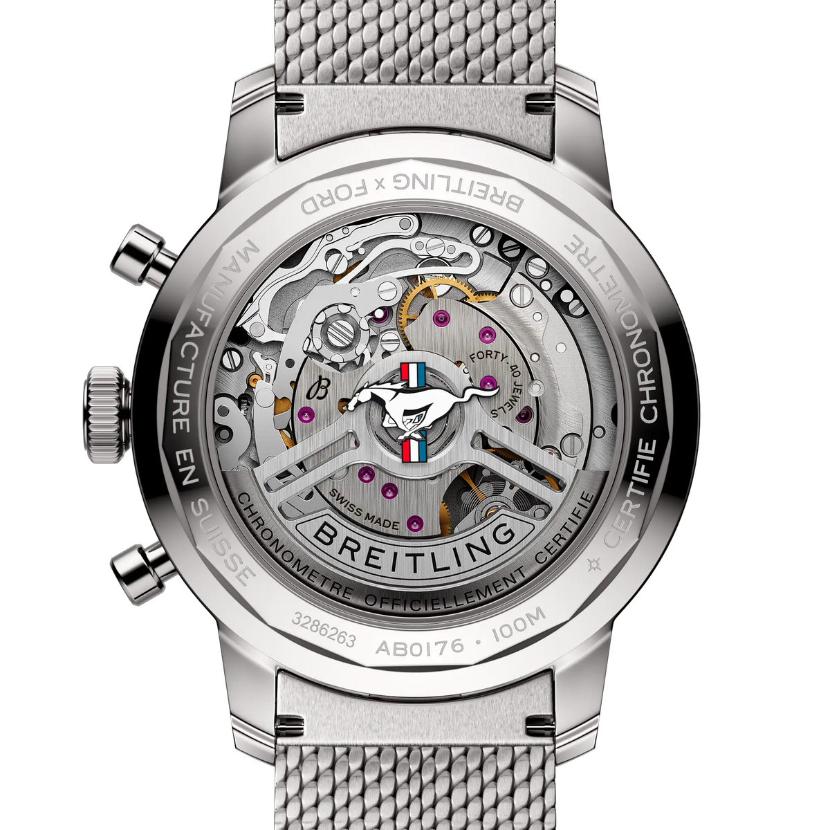 Breitling Top Time B01 Ford Mustang Automatic 41mm Men's Watch AB01762A1L1A1