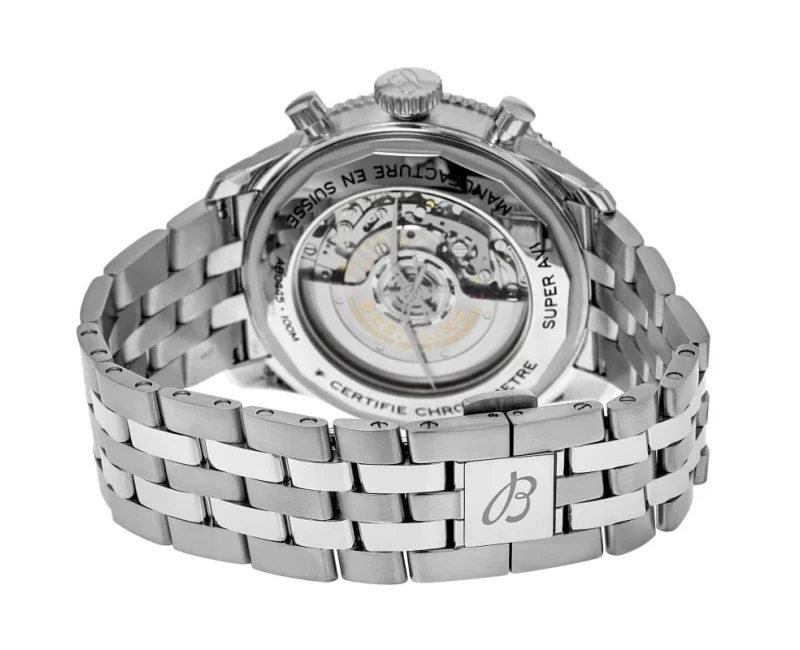 Breitling Aviator Super AVI B04 P-51 Mustang Steel Men's GMT Watch AB04453A1B1A1