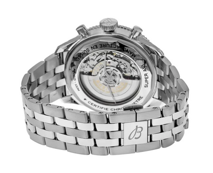 Breitling Aviator Super AVI B04 P-51 Mustang Steel Men's GMT Watch AB04453A1B1A1