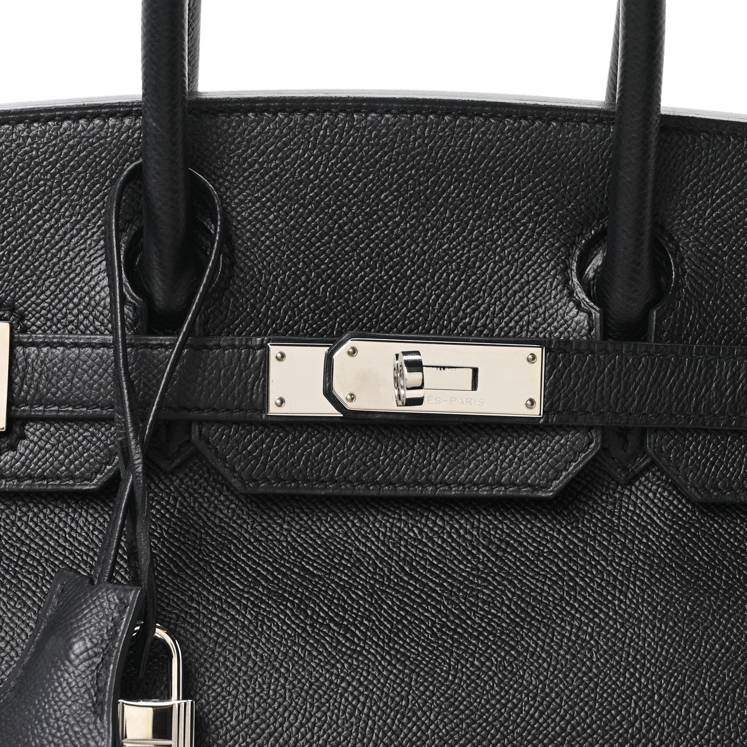 Epsom Birkin 30 Black