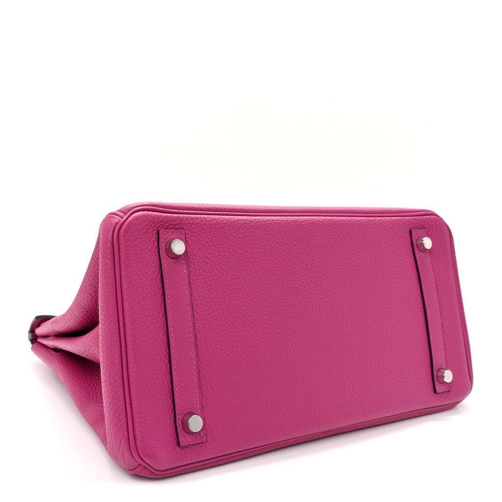 Togo Birkin 30 Rose Pourpre