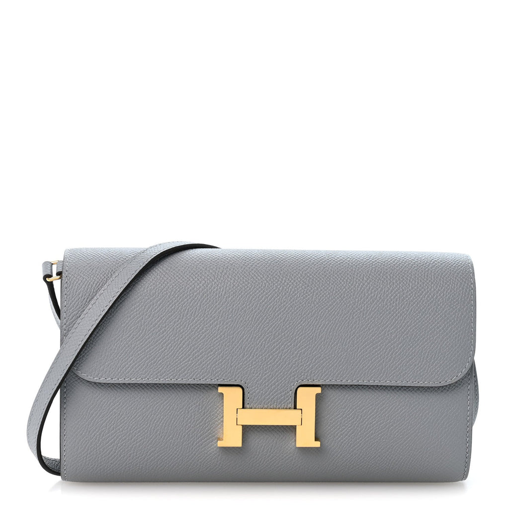 Epsom Constance Long To Go Wallet Gris Pantin