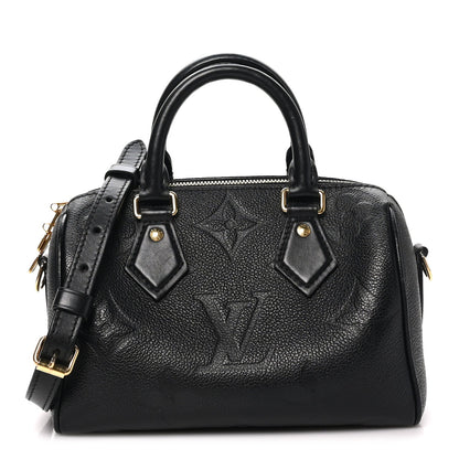 Empreinte Monogram Giant Speedy Bandouliere 20 Black
