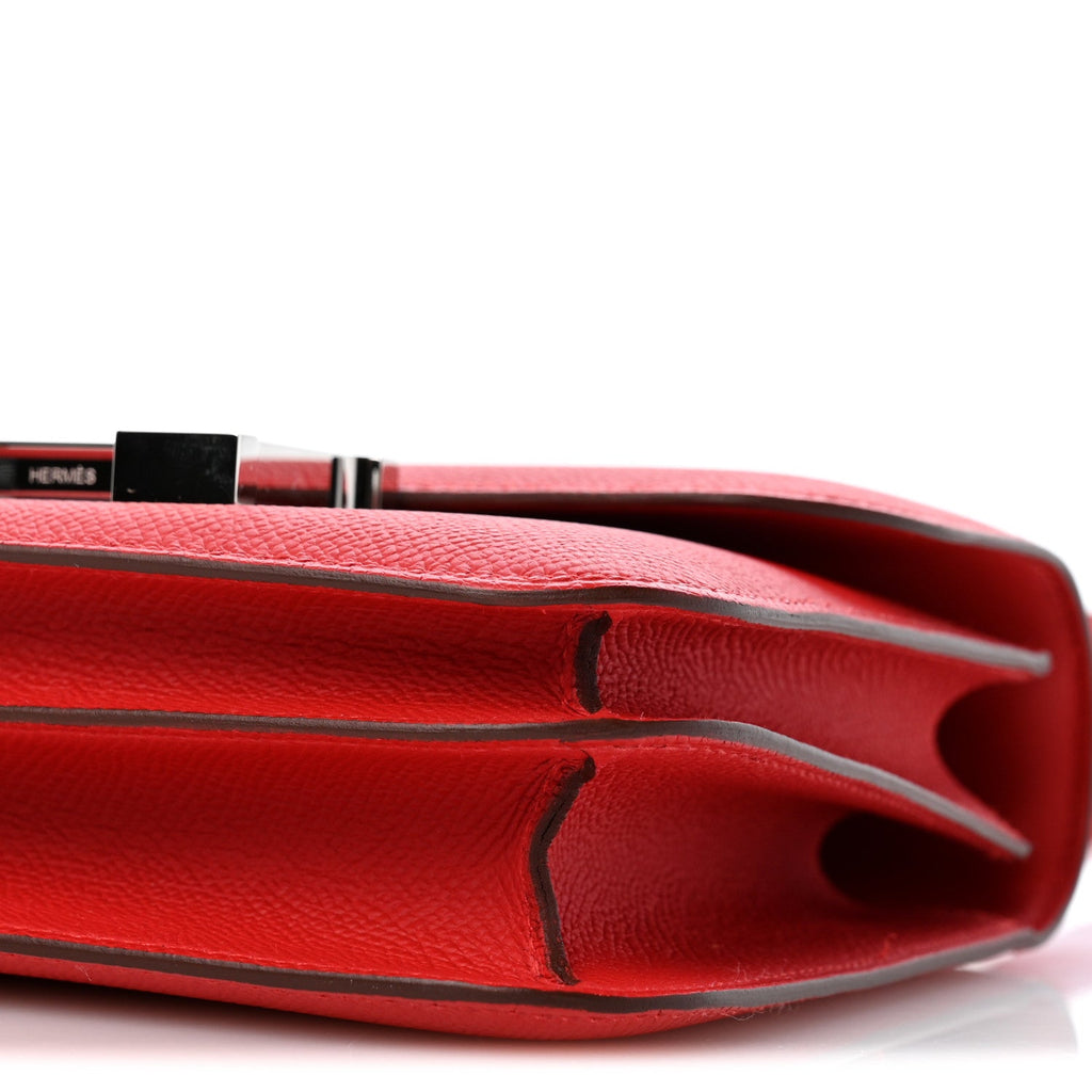 Epsom Enamel Constance 18 Rouge de Coeur Rubis
