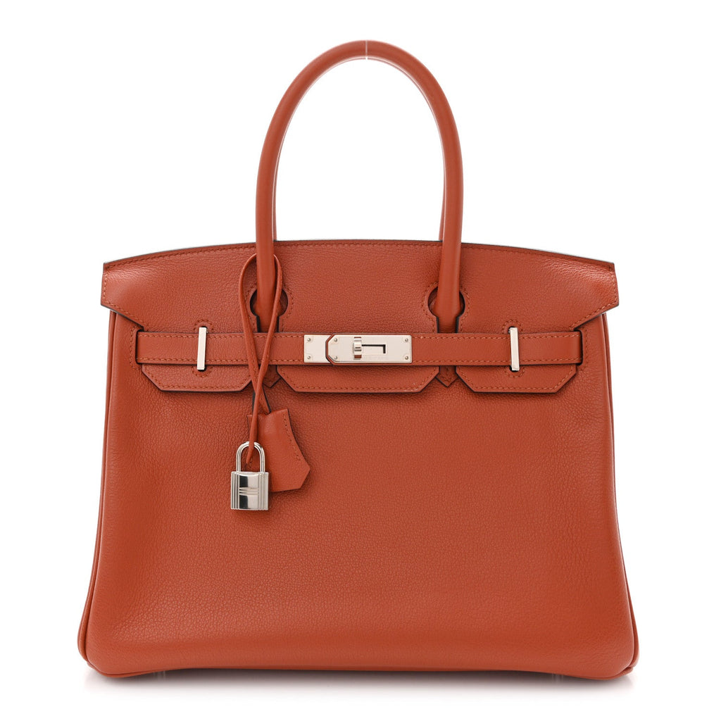 Taurillon Novillo Birkin 30 Cuivre