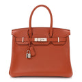 Taurillon Novillo Birkin 30 Cuivre