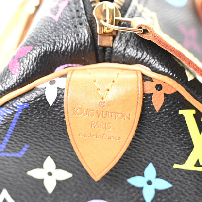 Monogram Multicolor Speedy 30 Black
