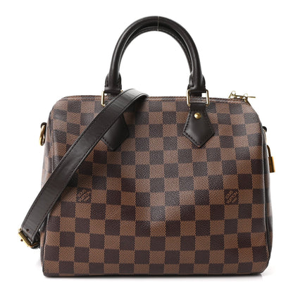 Damier Ebene Speedy Bandouliere 25