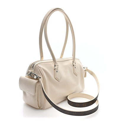 Lambskin Speedy Cargo Vibe 30 Vanille