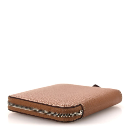 Epsom Silk'in Compact Wallet Gold