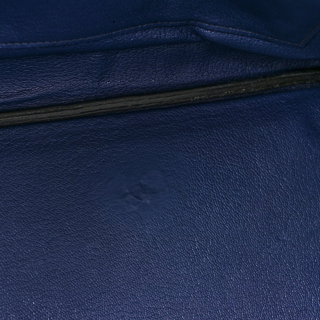 Togo Birkin 35 Bleu Thalassa