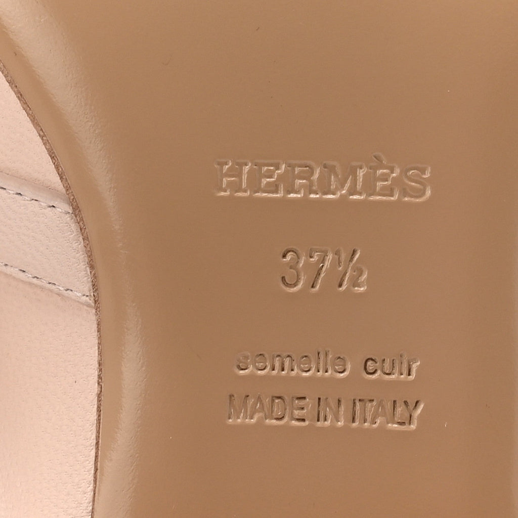 Goatskin Oz Mules 37.5 Blanc Poros