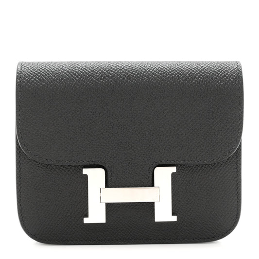 Epsom Constance Slim Wallet Black