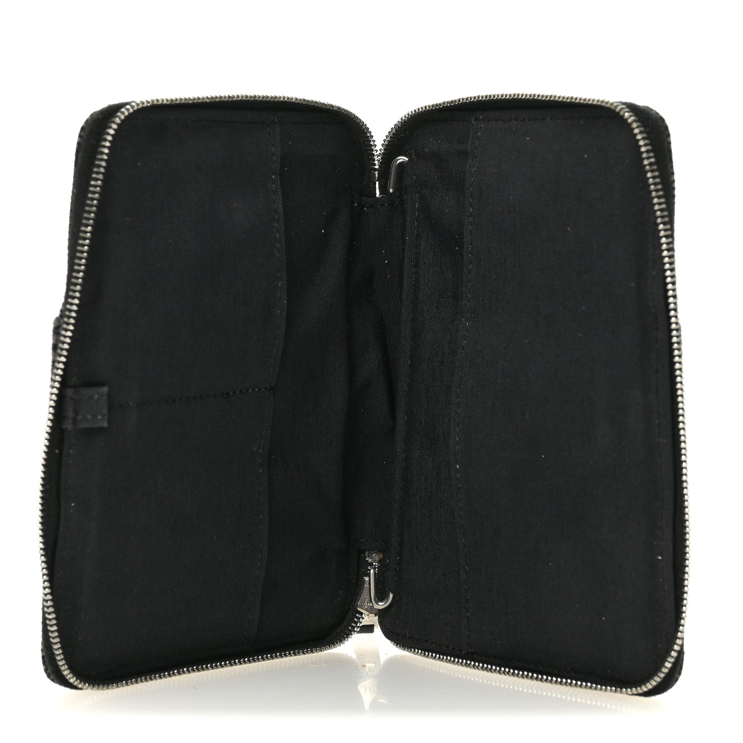 Canvas Herline Zip Wallet Grey