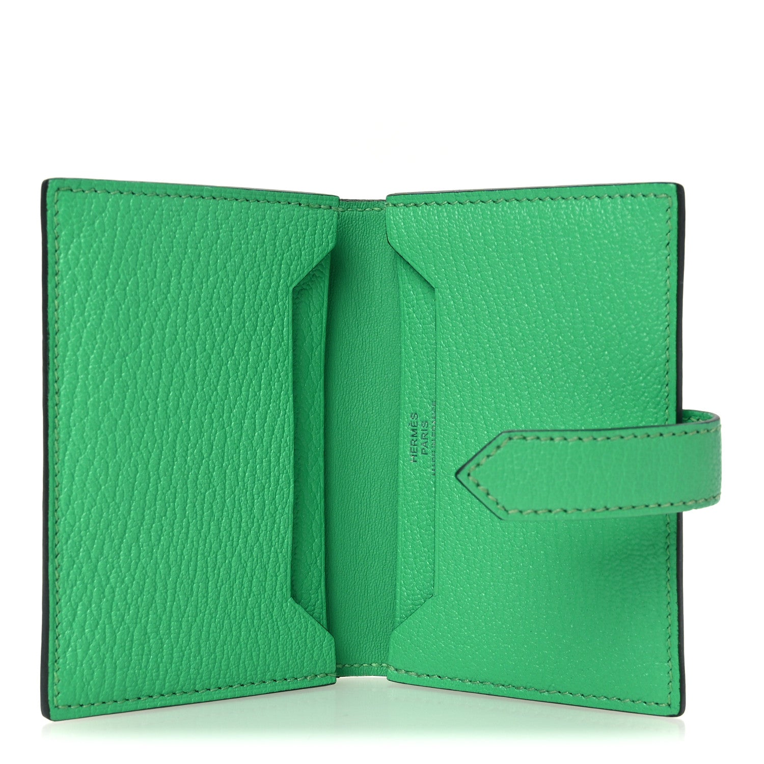Chevre Mysore Bearn Card Holder Wallet Vert Comics